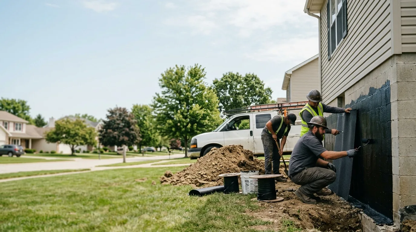 Basement Waterproofing in Streetsboro, OH near me